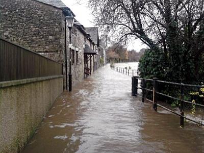 Flooding in Bushers Walk, sent in by Leanne.