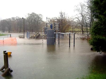 Staveley floods 