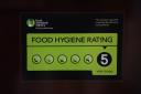 All the eateries recently served a five star food hygiene rating