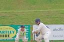 Finlay Richardson keeps wicket for Netherfield (Match report and photographs by Richard Edmondson)