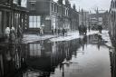 Bow Street, Bolton, flooded 1951