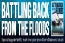 Special 16-page pull-put supplement marking one year since the floods in today's Westmorland Gazette