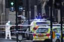 TERROR ALERT: The scenes in London yesterday