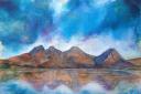 Blaven, Isle of Skye, by artist Jenny Mclaren, who will be exhibiting her artwork at the Kendal Mountain Literature Festival