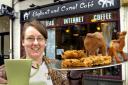 VEGGIE OPTION: Kerry Jones’s cafe is popular with locals and tourists