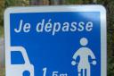 That's more like it - French motorists are instructed to give cyclists space on the roads