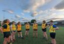 Kendal Wasps rugby training session