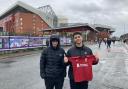 Ali and Jenson at their final stop at Anfield