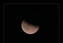 Partial lunar eclipse by Stuart Atkinson