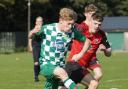 PLAY ON: The Westmorland FA Under 18 League’s eight teams struggle under Covid conditions (pictures and report courtesy of Richard Edmondson)