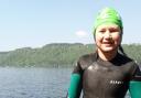 FUNDRAISING: Seb Clifford Hirst preparing for the Great North Swim at Windermere