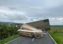 OVERTURNED: The lorry  Picture: South Lakes Police