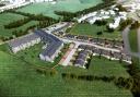 IMPRESSION: An aerial artist's impression of the development in Oxenholme.