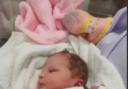 TEDDY: Alylah Ceilidh Elizabeth Edgar was born on November 24 at 2:52pm to mum and dad Rus and Tasha Edgar. Weighing 8lb 1