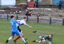 FOOTBALL: Kendal Town face Newcastle (Match reports and photographs by Richard Edmondson.)