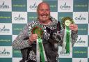 WINNER: Intermediate Novice ABC Winner Jibbers and Nigel Staines Picture: The Kennel Club