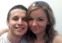 ‘NICE MEMORIES’: Piotr Jacek Karpowicz, who was killed in a car crash, with his girlfriend Izabela Hajman