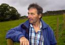 RECOVERING: Robert Procter at his farm in Cark-in-Cartmel where the attack happened