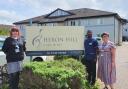 Staff at Heron Hill Care Home