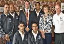Nauru boxers arrive in Kendal and meet the mayor and mayoress