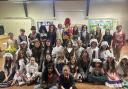 A full cast photo from Grange Youth Panto