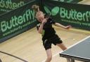 Emily Bolton, 14, on her way to the English Schools' Individual Championship