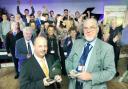 International were the 2011 winners of The Westmorland Gazette Business of the Year Award and the Innovation and Technology Award. Directors Adrian Rawlinson and David Ford are pictured with jubilant staff.