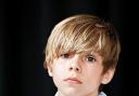 Year seven student Edward Brownell as Oliver (photo courtesy of Trevor Ronson)
