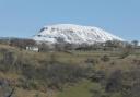 PHOTO: Spring snow on Penyghent