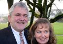 Mark and Sue Woodburn are retiring as the head teachers of Ghyllside Primary School, Kendal, and Burton Morewood School, Burton-in-Kendal (PICTURE: Mark Harrison)
