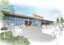 An artist's impression of the new Sainsbury's store at Kendal