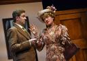 Thomas Richardson as Wooster and James Duke playing Seppings as Aunt Dahlia in the Theatre by the Lake production of Jeeves and Wooster in Perfect Nonsense. Picture: Robert Day