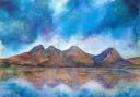 Blaven, Isle of Skye, by artist Jenny Mclaren, who will be exhibiting her artwork at the Kendal Mountain Literature Festival