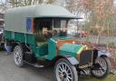 The World War One ambulance which will be on display at the Lakeland Motor Museum this weekend