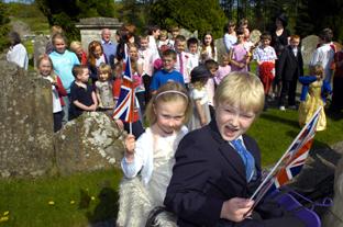 Royal Wedding by Ravenstondale Primary school.