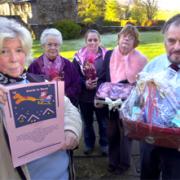 CASH APPEAL: From left, Lady Elaine Johnson, Belle Burrow, Lindsay Cragg, Wendy Hodgkinson and Lord Gerard Johnson
