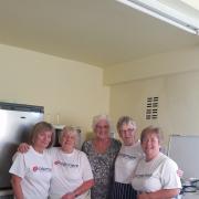TEAM: The group behind the pop-up cafe for Rosemere Cancer Foundation