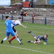 FOOTBALL: Kendal Town face Newcastle (Match reports and photographs by Richard Edmondson.)
