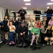 GYM: Box Ability group at the Barrow Amateur Boxing Gym