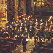 RENOWNED: The choir in full flow at their Lancaster concert