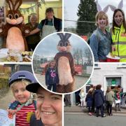 Hundreds turn out for giant Easter egg hunt to raise funds for playground