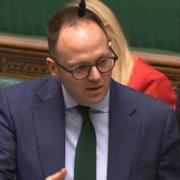 MP Simon Fell debating in the House.