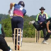 Grey and Glendinning opened the bowling and closed the batting. Photo by Lesley Cairns