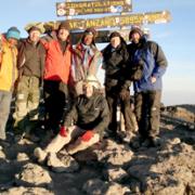 Uhuru summit - highest point in Africa.