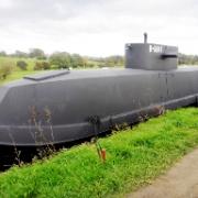 SUB-STITUTE: The ‘U-Boat’ on the waterway near Botany Bay, Chorley