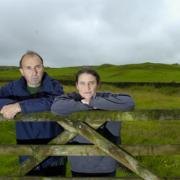 UPSET ABOUT DECISION: Brian and Rebecca Barnes say that the six-turbine wind farm will blight the landscape at Old Hutton