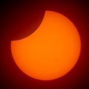 Taken from Rampside partial eclipse taken by Westmorland Gazette Jim Lodge