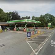 Plantation Filling Station is situated along the A591