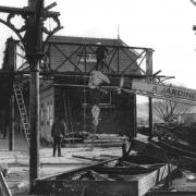Demolition work at Kendal station after Oxenholme line was downgraded