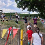 Playground revamp at Owlet Ash, Milnthorpe